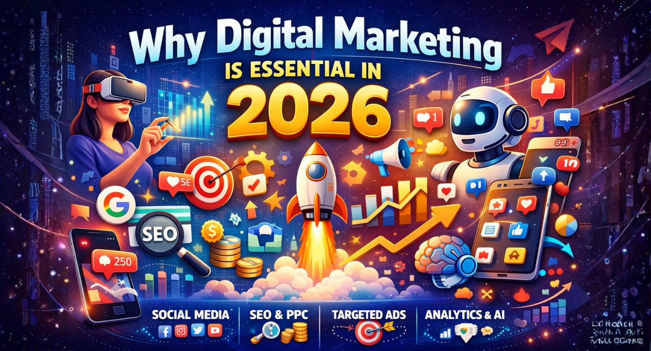 Why Digital Marketing Is Essential in 2026