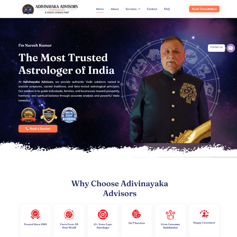 Home 45 Digital Marketing,Amritsar’s trusted agency adivinayakaadvisor