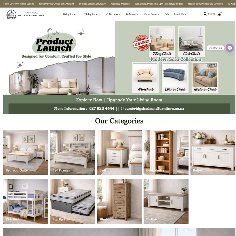 Home 47 Digital Marketing,Amritsar’s trusted agency cambridge beds & furniture